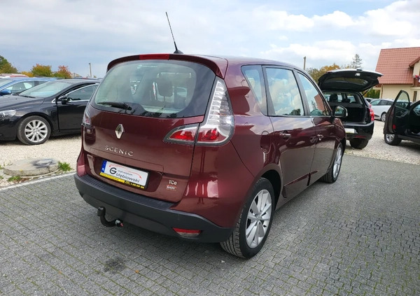 Renault Scenic cena 27550 przebieg: 177250, rok produkcji 2013 z Barwice małe 596